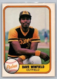 1981 Fleer Dave Winfield #484 - Picture 1 of 2