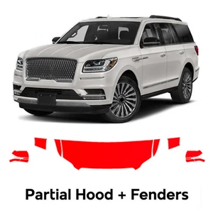 Hood Precut PPF Paint Protection Film For Lincoln Navigator 2018-2021 - Picture 1 of 8