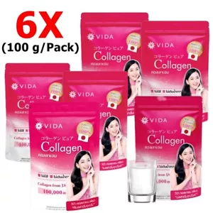 6X Vida Collagen Pure Dietary Supplement Premium Essential Amino Acids Antioxida - Picture 1 of 7