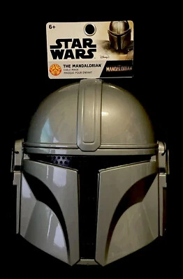 US Star Wars MASK Mandalorian Cosplay Helmet Christmas Gift PVC Kid &Adults - Image 1 of 2