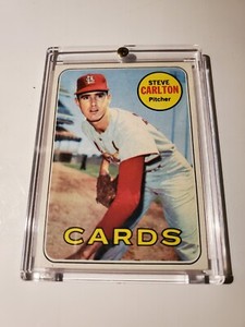 1969 Topps #255 Steve Carlton St. Louis Cardinals (HOF) EXCELLENT