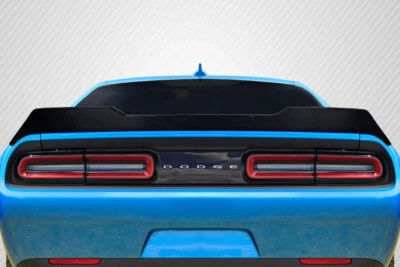 For 2008-2023 Challenger Carbon Creations Strata Rear Wing Spoiler - 1 Piece - Image 1 of 4