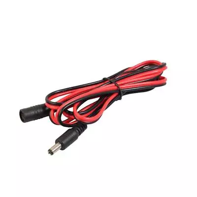 Female Jack DC Power Extension Cable for 2.1x5.5mm 1.5M/4.9FT - Image 1 of 4