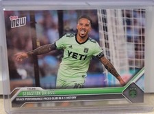 Topps Now MLS #160 2023 Sebastian Driussi Austin FC
