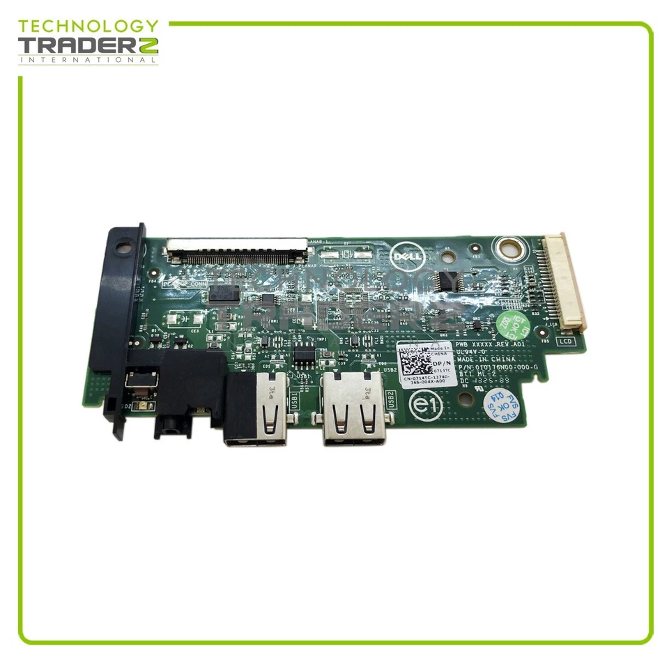 714TC Dell PowerEdge R320 Dual USB Front Control Panel Board 0714TC - Image 1 of 1