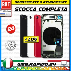 D43_BACK COVER SCOCCA POSTERIORE COMPLETA+FLEX+FRAME APPLE IPHONE SE 2020 LEGGI - Zdjęcie 1 z 1