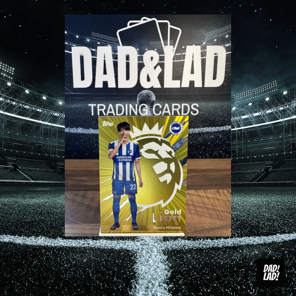 Topps Premier League 2026 Gold Lion Cards - Image 1 of 1