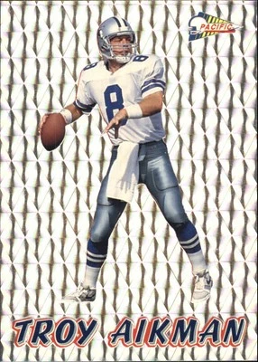 1993 Pacific Prisms #18 Troy Aikman /17000  - Image 1 of 2