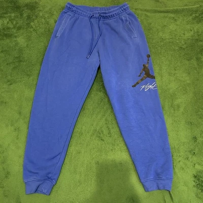 Air Jordan Mens Blue Activewear Sweatpants Joggers Size Medium M - Image 1 of 4