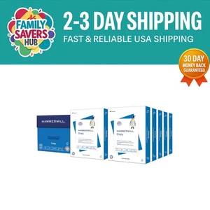 Versatile 20 lb Printer Paper - 8.5 x 11, 5000 Sheets - Perfect for All Printers - Picture 1 of 10