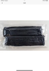 Soft Faux Fur Universal Fit Seatbelt Cover Car Truck SUV 2 Pack 10.5in Black - Picture 1 of 1