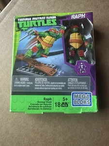 NEW! Mega Bloks Teenage Mutant Ninja Turtles Raph Skate Training 30 Piece Set - Picture 1 of 5