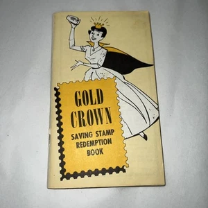Goldkrone Sparmarke Einlösebuch teilweise gefüllt - Bild 1 von 4