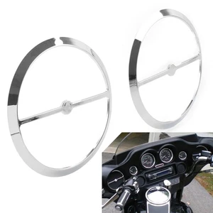 Speaker Inner Fairing Cover Trim Grille Fit Harley Electra Tri Street Glide FLHX - Picture 1 of 10