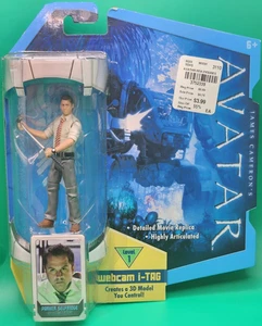 Parker Selfridge Action Figure James Cameron's Avatar 2009 Mattel 4” NEW - Picture 1 of 2