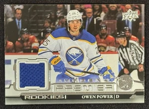2022-23 Upper Deck Premier Owen Power Dynamic Imagery /300 ROOKIE JERSEY - Picture 1 of 2