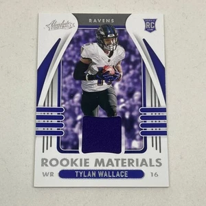 2021 Panini Absolute Tylan Wallace Rookie Materials - Picture 1 of 2