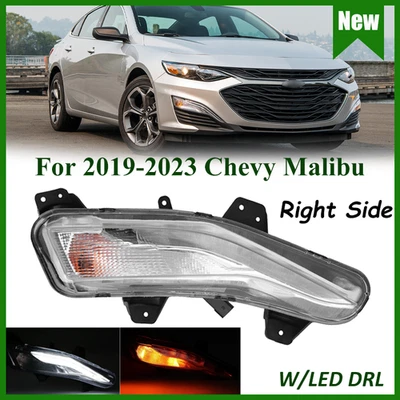 Luz antiniebla intermitente para Chevrolet Malibu 2019-2023 con LED DRL pasajero derecho Foto 1 de 4