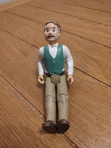 Vintage Fisher Price LOVING FAMILY GRANDPA Dollhouse Grandfather 1994 - Picture 1 of 3