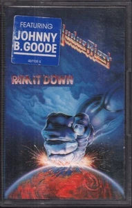 Judas Priest Ram It Down cassette UK Cbs 1988 cassette has info sticker on front - Picture 1 of 8