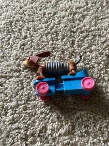 McDonald's 1999 Disney Pixar Toy Story 2 Slinky Dog Happy Meal Toy Push & Go - Picture 1 of 1