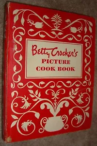 Betty Crockers Bilderkochbuch illustriert Erstausgabe 5 Ringordner 1950 - Bild 1 von 5