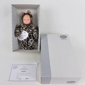 Gotz Skippy Soft Doll Disney World 1998 Leopard Print Clothes Signed by Artist - Picture 1 of 4