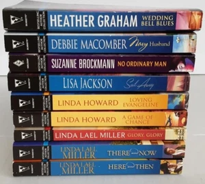  Silhouette Harlequin Romance Best Selling Author Collection Lot of 9 Paperbacks - Imagen 1 de 6