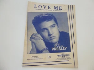 Love Me - Elvis Presley - Sheet Music - Picture 1 of 2