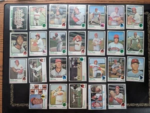 1973 Topps HOUSTON ASTROS TEAM Set EX 26 cards Leo Durocher - Picture 1 of 7
