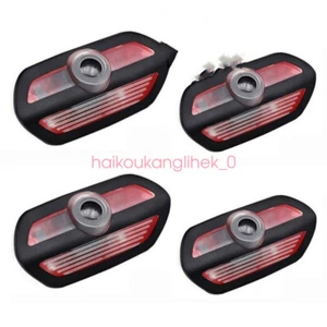4x⭐Mercedes Star Logo Door LED Projector Lamp Puddle Welcoming Light HD Emblem⭐ - Picture 1 of 30