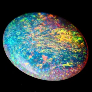 1.185ct Australian Natural White Opal Loose Stone 10.47x8.43x2.17mm Top Pinfire - Picture 1 of 20