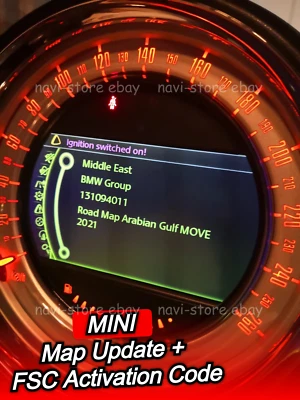 Original BMW Middle East Move 2021 MAP + Middle East Move 2021 FSC code - Image 1 of 4