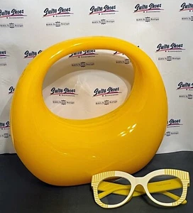 Womens Circle Fashion Handbag Purse New - Picture 1 of 5