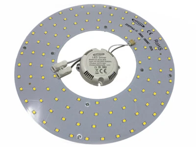 Circolina led 2835 modulo neon circolare 32 watt 265 volt ricambio plafoniere - Immagine 1 di 2