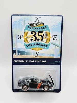 HOT WHEELS 35TH CONVENTION CUSTOM '72 DATSUN 240Z #1352 VERY NICE N781 - Image 1 of 4