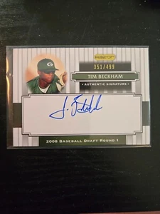 2008 Razor Signature Series /499 Tim Beckham #101 Auto RC Autograph - Picture 1 of 2