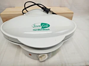 Hamilton Beach Griglia a vapore. Piroscafo per cibo, griglia, cucina, camper, piccoli spazi - Foto 1 di 16