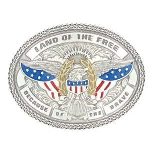 37916 Nocona Fibbia per cintura uomo American Eagle Western - Foto 1 di 1