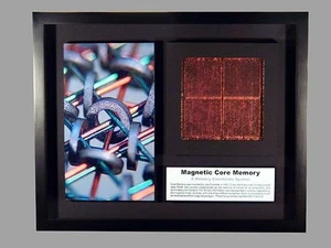 Memoria de núcleo magnético - Imagen de núcleo magnético con plano de núcleo (HP) - Imagen 1 de 3
