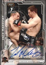 2014 Topps UFC Champions Fighter Autographs #CFAZM Zach Makovsky