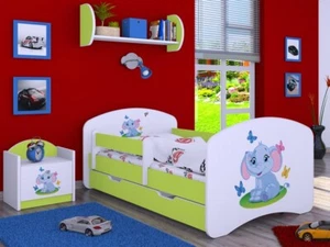 3 teiliges Set Jugendzimmer Kindermöbel Zimmermöbel "Glücklicher Elefant'' - Bild 1 von 1