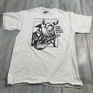 Vintage Pig Shirt Adult Medium I’m Not Just Another Pretty Face T-Shirt Farm - Picture 1 of 4