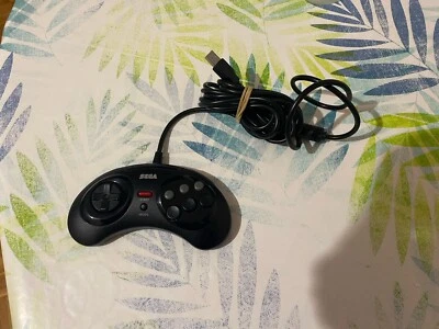 Manette Retro-Bit Sega Megadrive Genesis 8 Boutons Arcade Pad - Photo 1/2