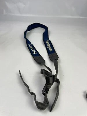 Original SONY Handycam SHOULDER STRAP for CAMCORDER OEM Blue & Dk Grey - Image 1 of 3