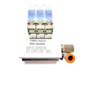 Vier Stück SMC 2-Positionen 24VDC Magnetventil mit 5 Anschlüssen Station Verteiler & 1MPa Stärke - Bild 1 von 5