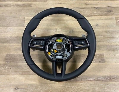 GENUÍNO Porsche 911 992 Panamera 971.2 pás de volante aquecimento TJA - Imagem 1 de 4