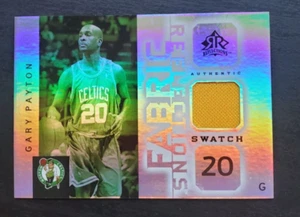 Pantalones Cortos Usados Juego Tela Gary Payton Reflections 2005-06 NBA Reflections #FR-GP - Imagen 1 de 2