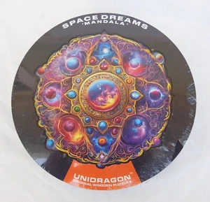 UNIDRAGON Mandala "Space Dreams" 700 Stk. Holzpuzzle in königlicher Größe Neu im Karton! - Bild 1 von 4
