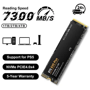Clearance! Internal SSD High Transfer Speed 1-4T 970 EVO Plus PCIe 4.0 NVMe M.2 - Afbeelding 1 van 21